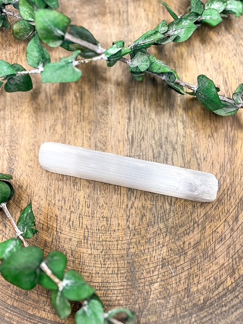 White Selenite Crystal