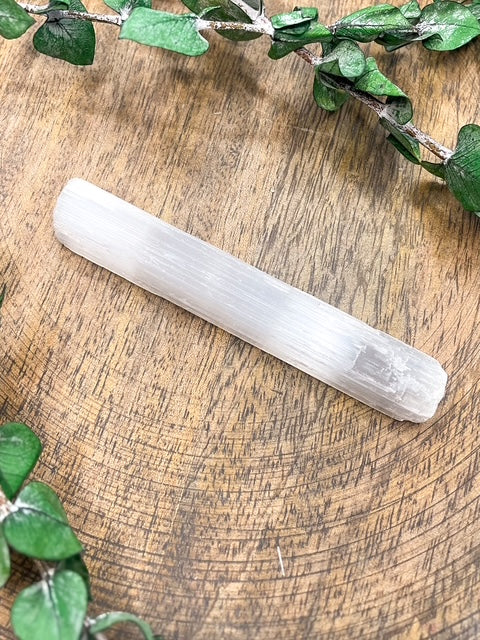 White Selenite Crystal