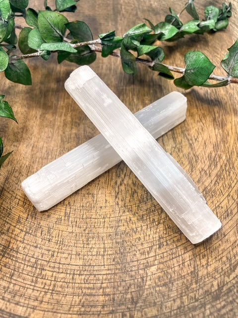 White Selenite Crystal