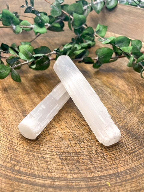 White Selenite Crystal