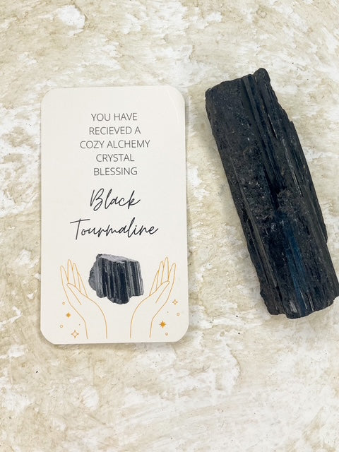 Black Tourmaline Crystal