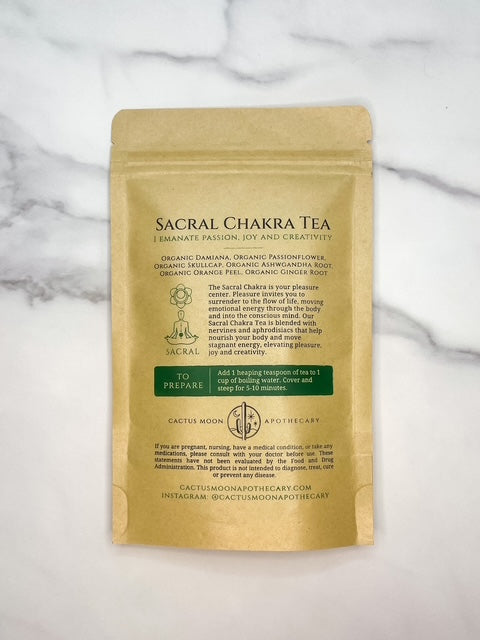 Sacral Chakra Tea