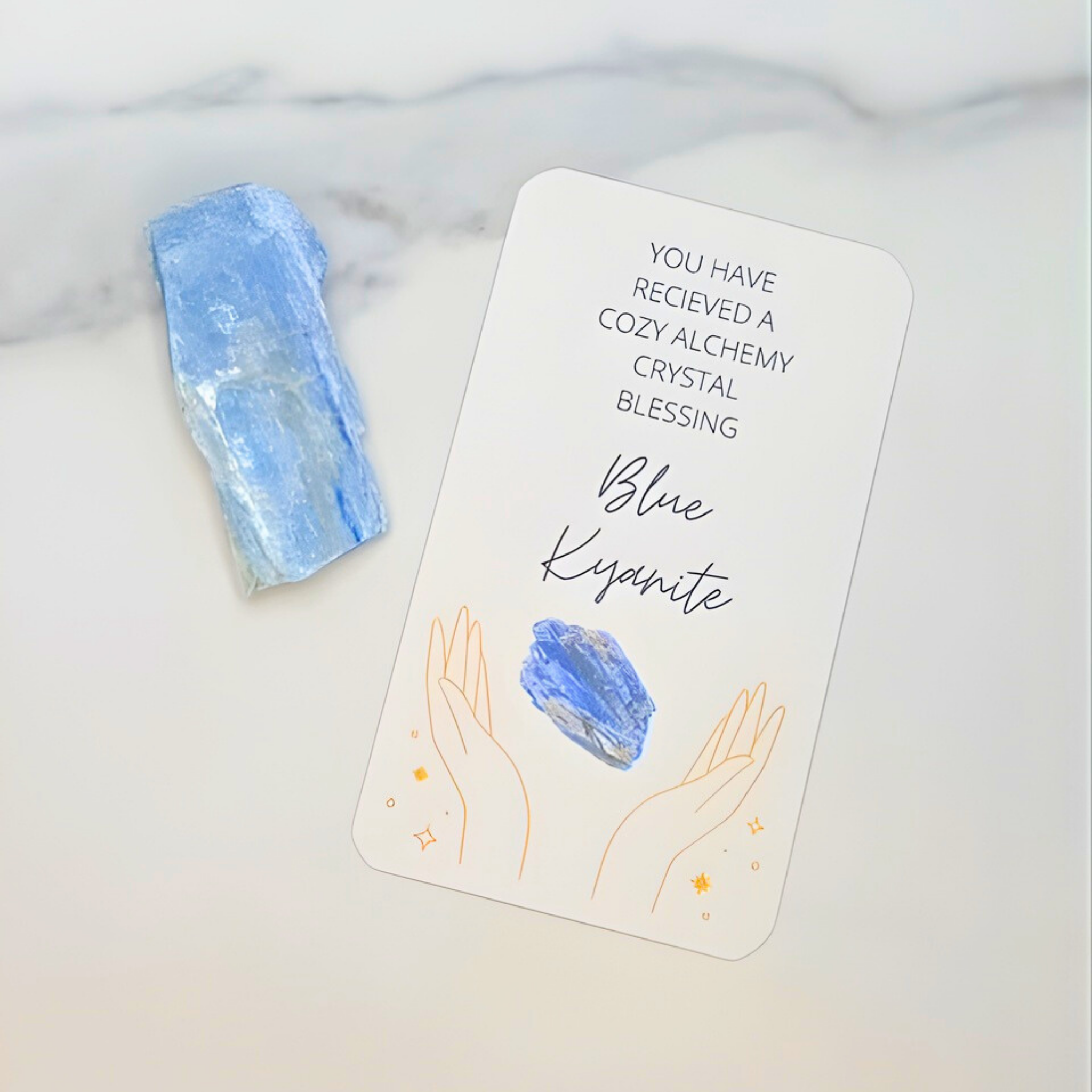 Blue Kyanite Crystal