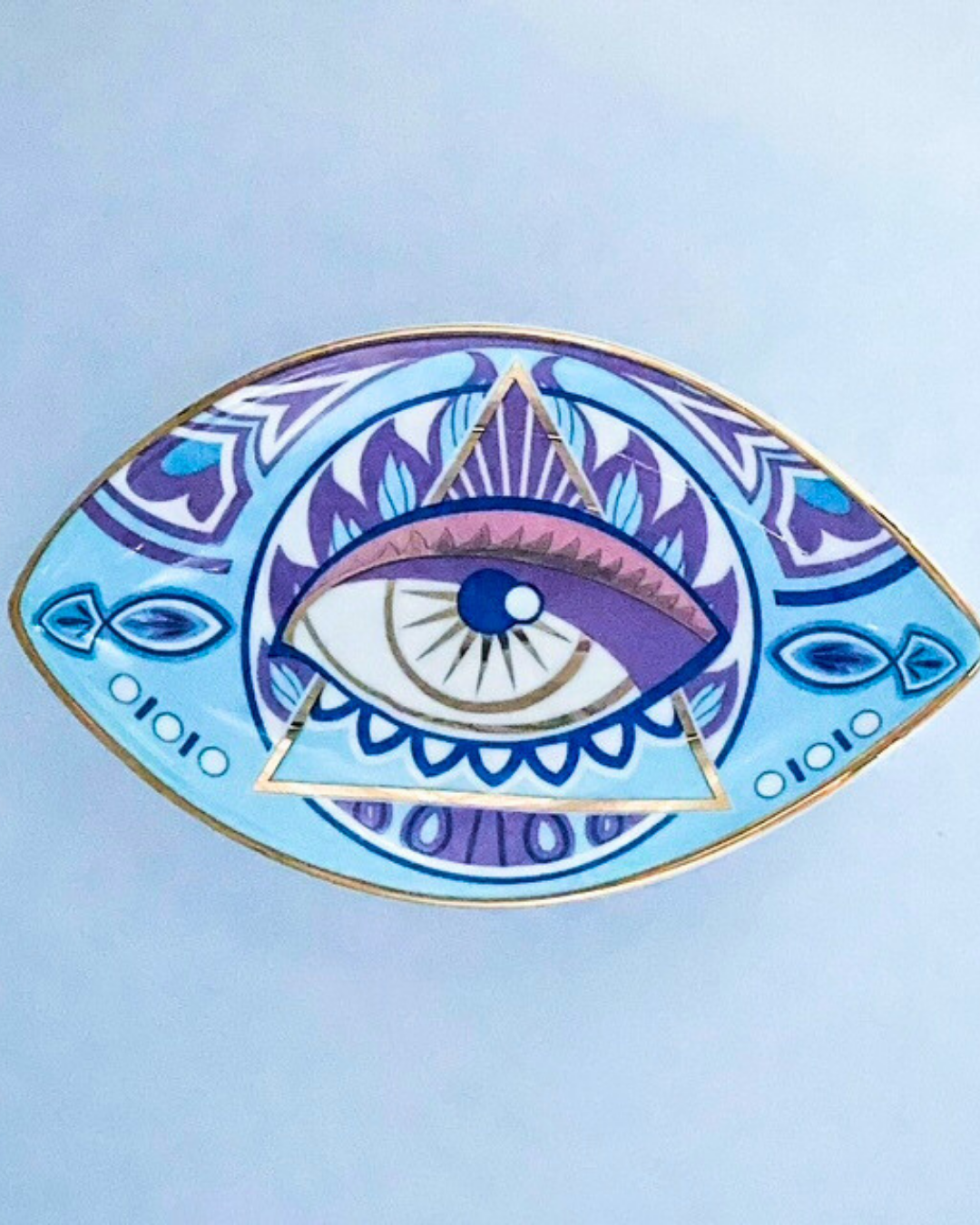 Blue Paradise Ring Dish