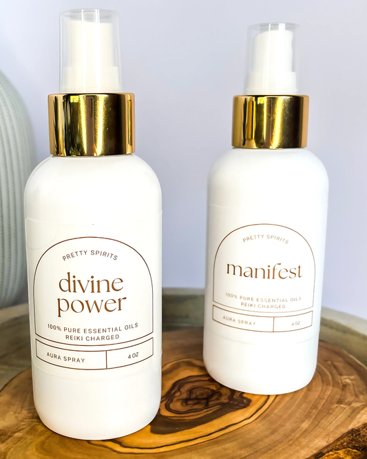 Divine Power Aura Spray and Manifest 