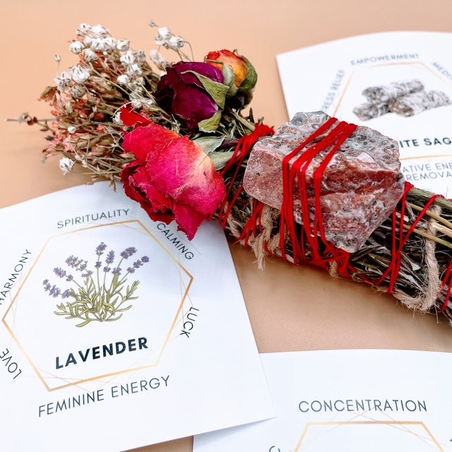 Invite protection, harmony, and grounded strength into your space with the Wild Guardian Smudge Stick