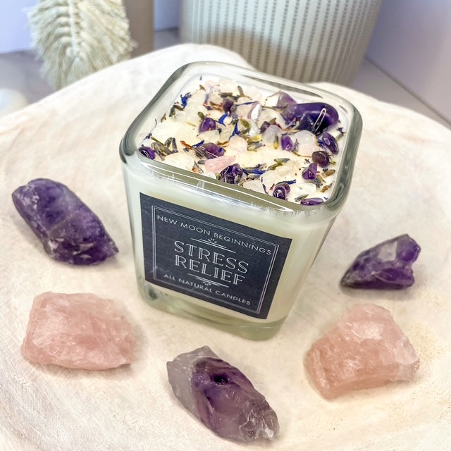 Lavender Bliss - Stress Relief Candle