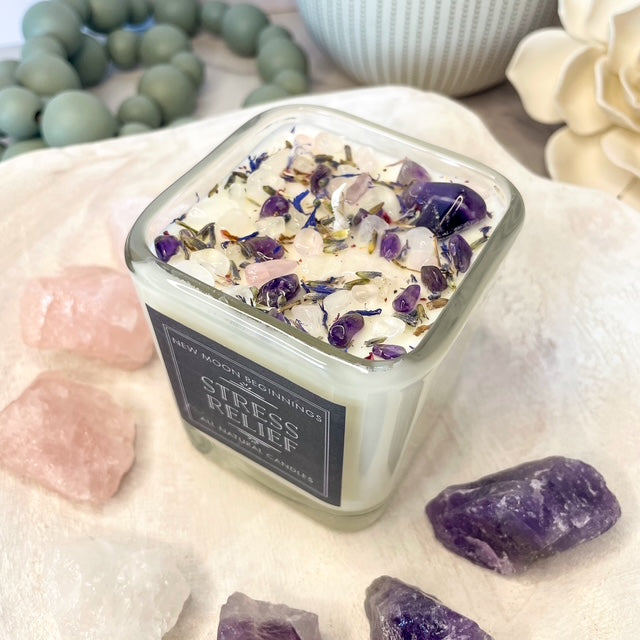 Lavender Bliss - Stress Relief Candle