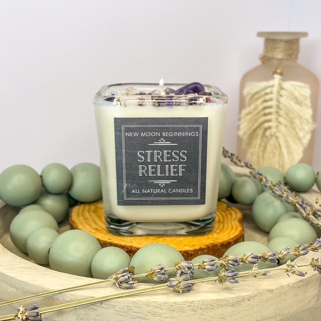 Lavender Bliss - Stress Relief Candle