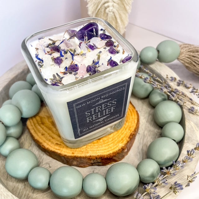 Lavender Bliss - Stress Relief Candle