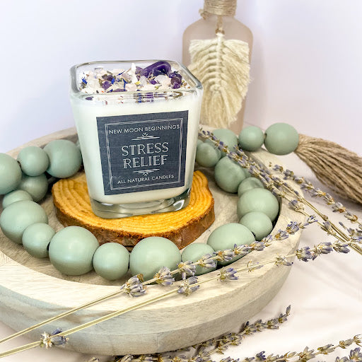 Lavender Bliss - Stress Relief Candle
