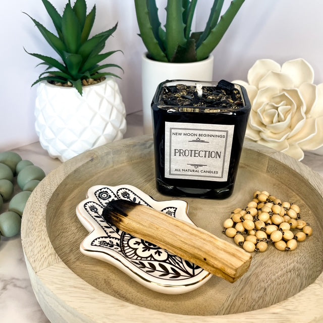 Black Shield - Protection Candle