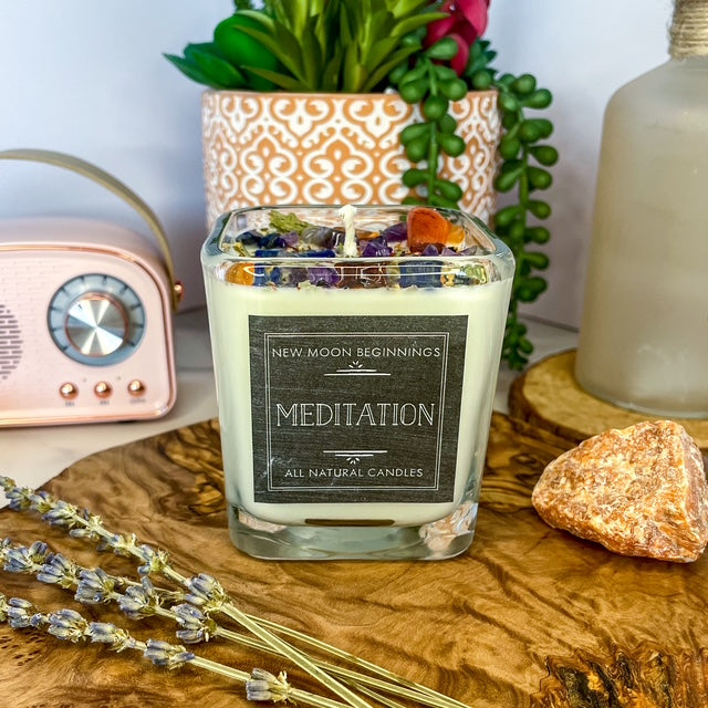 Sacred Stillness - Meditation Candle