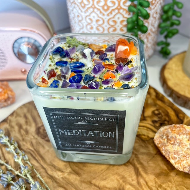 Sacred Stillness - Meditation Candle