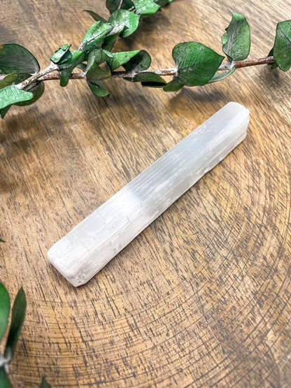 White Selenite Crystal