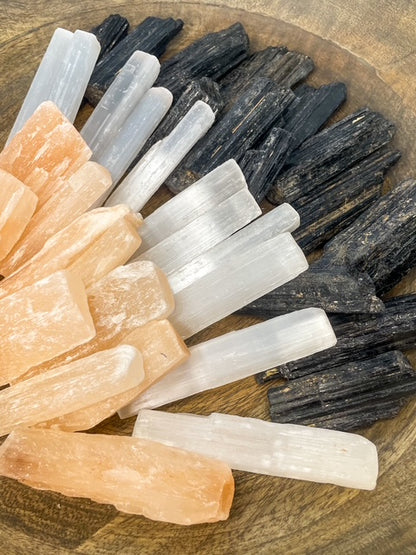 Orange Selenite Crystal