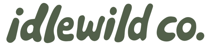 Logo of Idlewild Co. with a green font on a white background